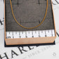 Pre-Owned 9ct Gold Curb Chain Necklace 21 Inch