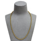 Pre-Owned 9ct Gold Rope Chain Necklace 20 Inch