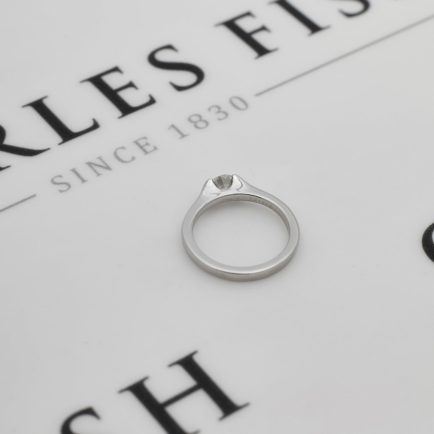 Pre-Owned Platinum Diamond Ring Size K