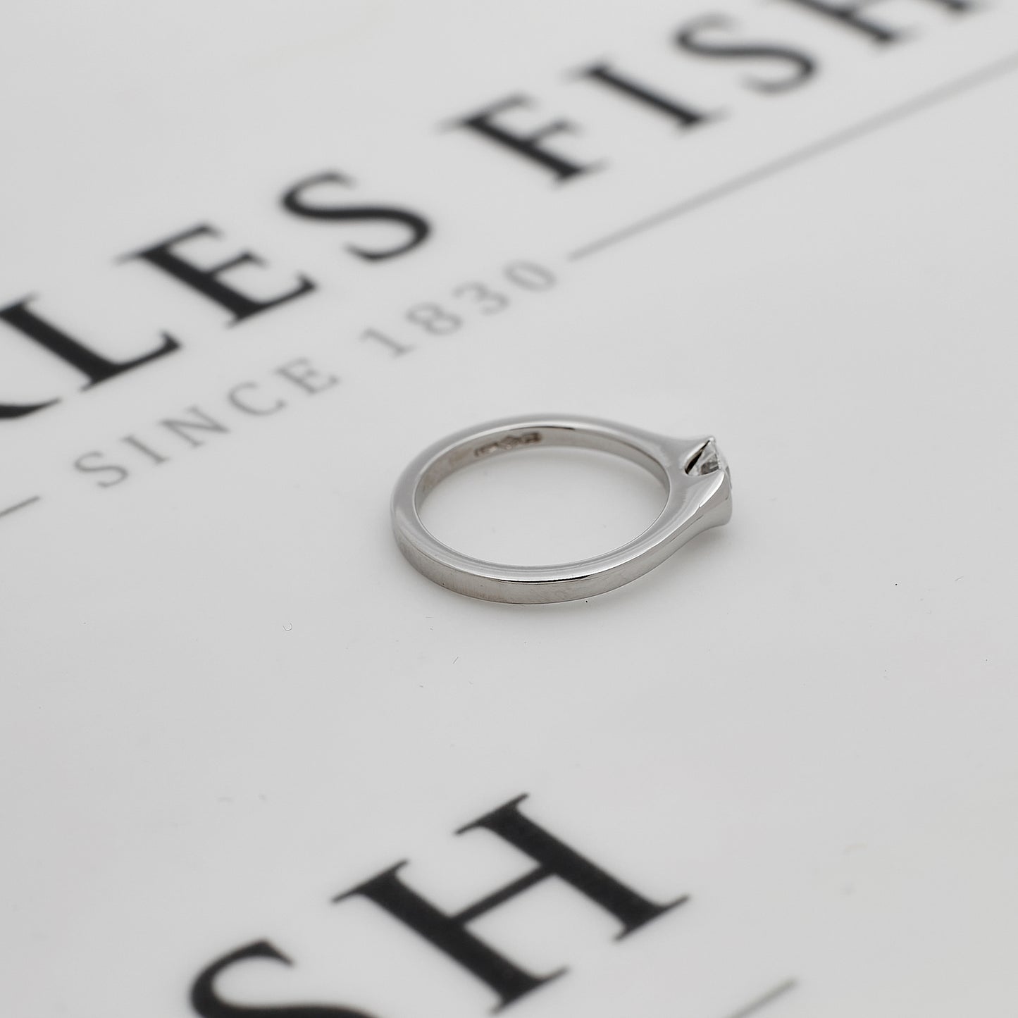 Pre-Owned Platinum Diamond Ring Size K