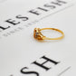 Pre-Owned 9ct Gold Diamond & Citrine Dress Ring Size R