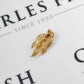 Pre-Owned 9ct Gold 5 Leaf Design Brooch