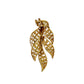 Pre-Owned 9ct Gold 5 Leaf Design Brooch