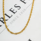 Pre-Owned 9ct Gold Prince Of Wales Chain Necklace 27 Inch