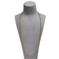 Pre-Owned 9ct Gold Prince Of Wales Chain Necklace 27 Inch