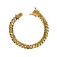 Pre-Owned 9ct Gold Curb Chain Bracelet 8.5 Inch