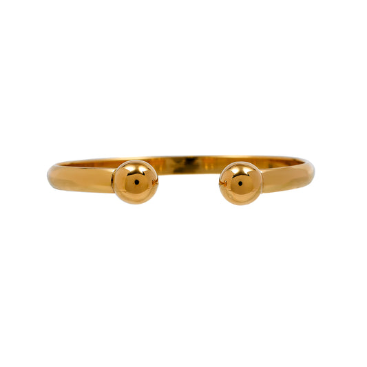 Pre-Owned 9ct Gold Torque Bangle