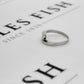 Pre-Owned Platinum Princess Cut Diamond Crossover Ring