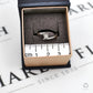 Pre-Owned Platinum Princess Cut Diamond Crossover Ring