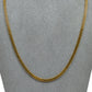 Pre-Owned 18ct Gold Curb Chain Necklace 20 Inch