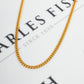 Pre-Owned 18ct Gold Curb Chain Necklace 20 Inch