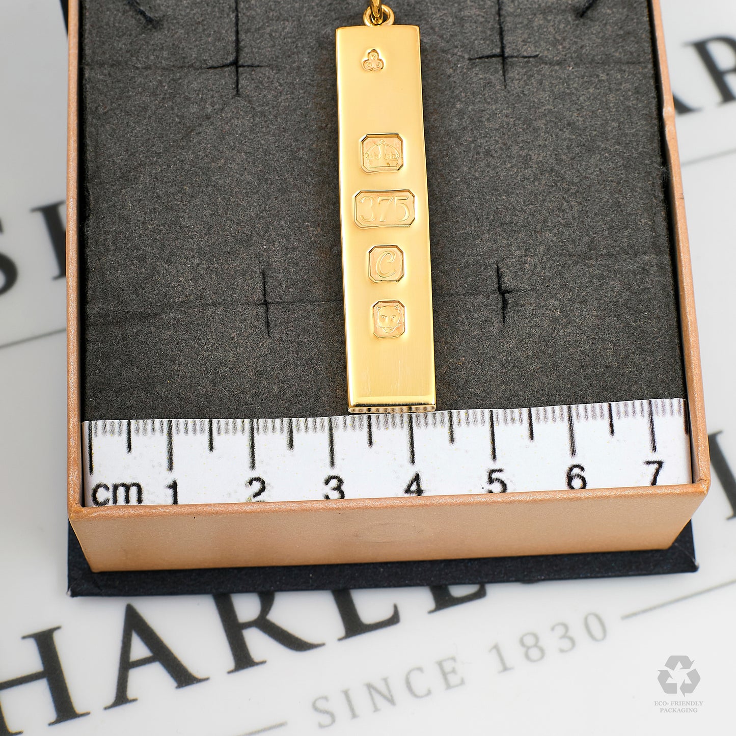 Pre-Owned 9ct Gold Ingot Pendant