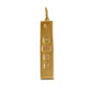 Pre-Owned 9ct Gold Ingot Pendant