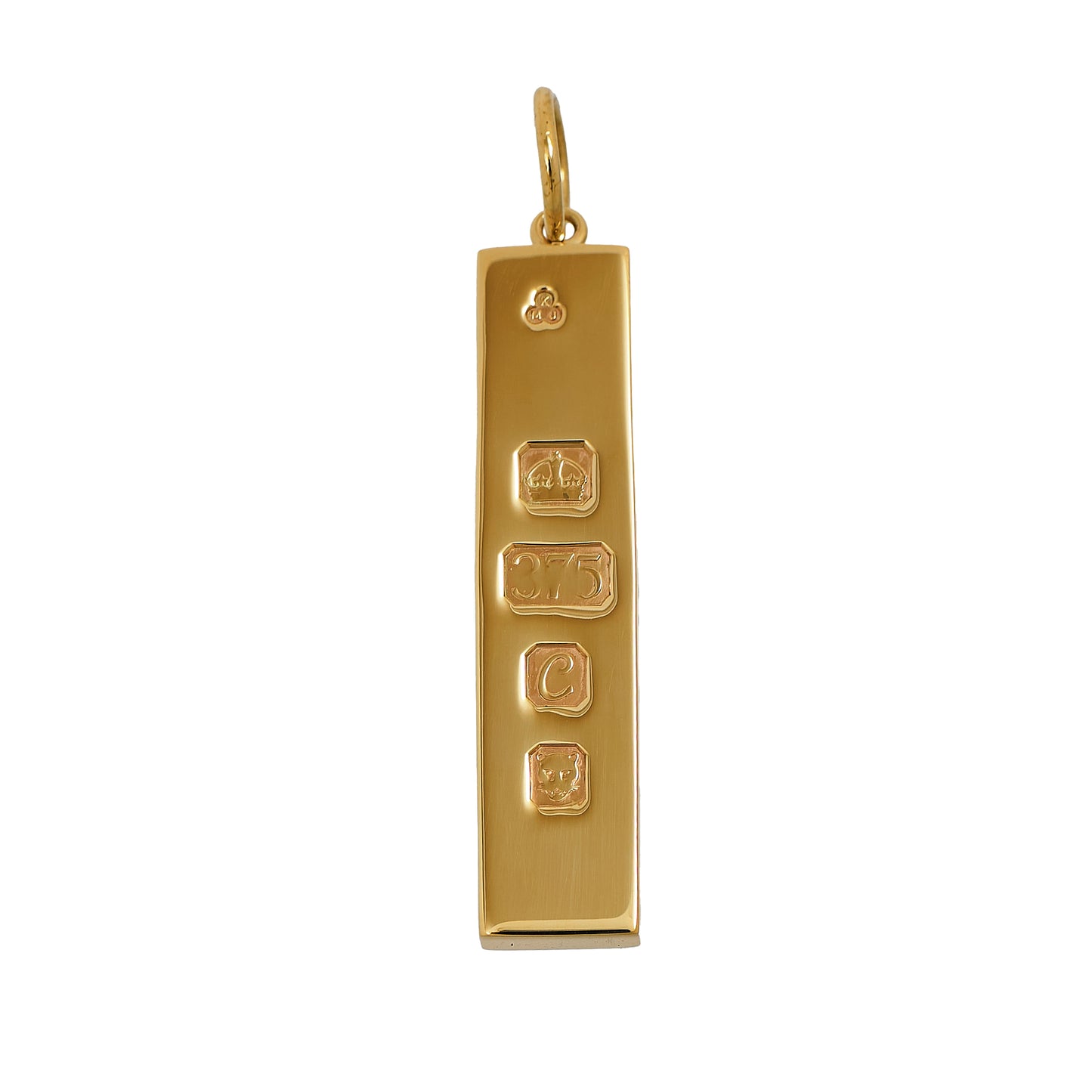 Pre-Owned 9ct Gold Ingot Pendant