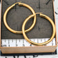 Pre-Owned 9ct Gold Creole Hoop Earrings