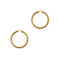 Pre-Owned 9ct Gold Creole Hoop Earrings