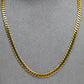 Pre-Owned 9ct Gold Curb Chain Necklace 16 Inch