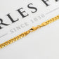 Pre-Owned 9ct Gold Curb Chain Necklace 16 Inch