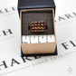 Pre-Owned 9ct Gold 12 Garnet Ring Size L.5