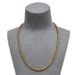 Pre-Owned 9ct Gold Rope Chain Necklace 18 Inch