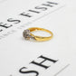 Pre-Owned 9ct Gold Diamond Cluster Ring Size Q