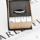 Pre-Owned 9ct White Gold 17 Diamond Wishbone Ring Size N