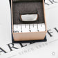 Pre-Owned 18ct White Gold Mens Diamond Band Ring Size T