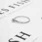 Pre-Owned 18ct White Gold Diamond Solitaire Ring Size S