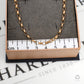 Pre-Owned 9ct Gold Belcher Chain Necklace 24 Inch