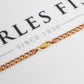 Pre-Owned 9ct Rose Gold Curb Chain Necklace 24 Inch