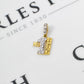 Pre-Owned 9ct Gold CZ No 1 DAUGHTER Pendant