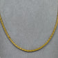 Pre-Owned 18ct Gold Popcorn Chain Necklace 20 Inch