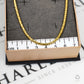Pre-Owned 18ct Gold Popcorn Chain Necklace 20 Inch