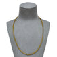 Pre-Owned 18ct Gold Popcorn Chain Necklace 20 Inch