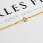 Pre-Owned 18ct Gold Flat Chain Necklace 16 Inch