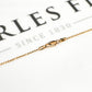 Pre-Owned 9ct Gold Red & Green Resin Dress Necklace