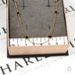 Pre-Owned 9ct Gold Red & Green Resin Dress Necklace
