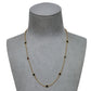 Pre-Owned 9ct Gold Red & Green Resin Dress Necklace