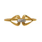 Pre-Owned 18ct Gold Double Noose Design Bangle