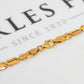 Pre-Owned 18ct Gold Freeform Link Chain Necklace 18 Inch