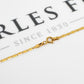 Pre-Owned 18ct Gold Anchor Chain Necklace 24 Inch