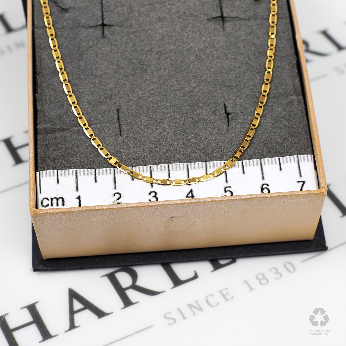 Pre-Owned 18ct Gold Anchor Chain Necklace 24 Inch