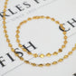 Pre-Owned 18ct Gold Heart Link Jewellery SET