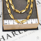 Pre-Owned 18ct Gold Oval Link Jewellery SET