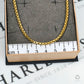 Pre-Owned 18ct Gold Box Link Necklace 25 Inch