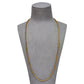 Pre-Owned 18ct Gold Box Link Necklace 25 Inch