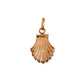 Pre-Owned 14ct Gold Shell Design Locket Pendant