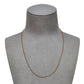 Pre-Owned 9ct Gold Mini Belcher Chain Necklace 16 Inch
