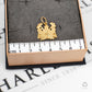 Pre-Owned 9ct Gold West Ham Castle & Hammers Pendant