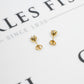 Pre-Owned 9ct Gold Diamond Stud Earrings